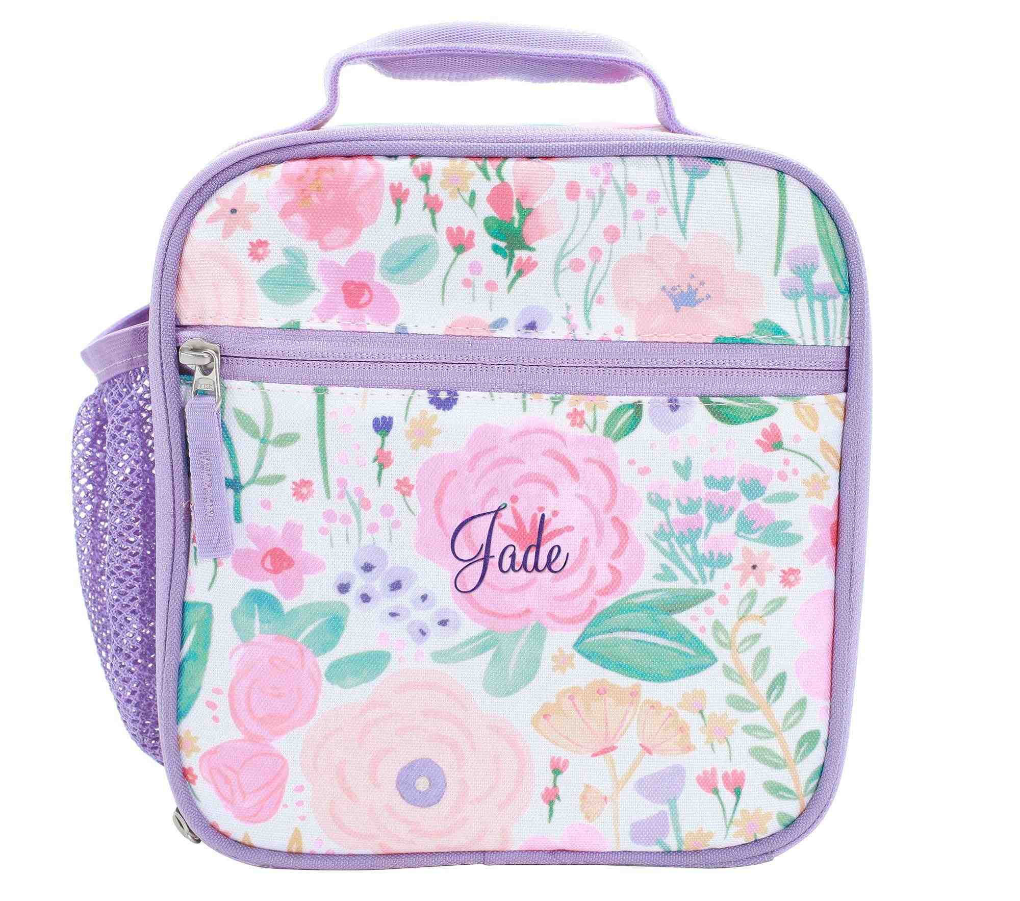 Mackenzie Lavender Floral Blooms Lunch Boxes