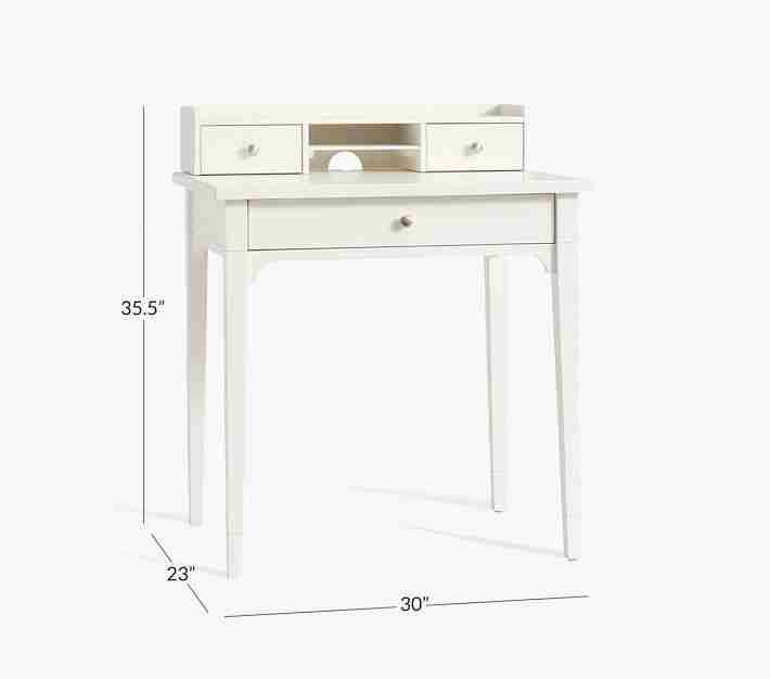 Morgan Simple Desk and Hutch