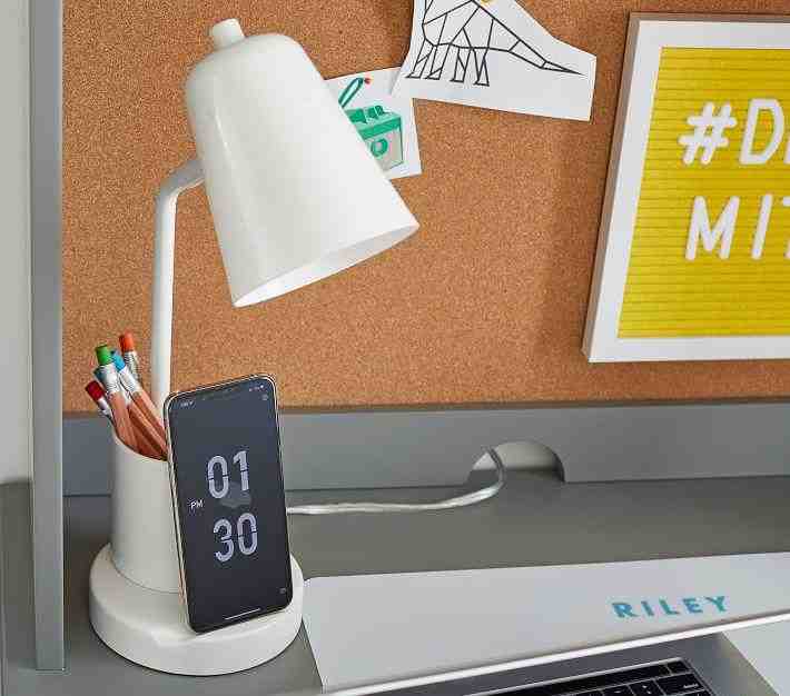 Task Lamp with Storage
