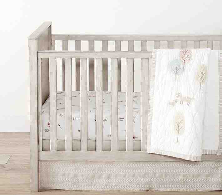 Dakota Woodland Organic Crib Fitted Sheet