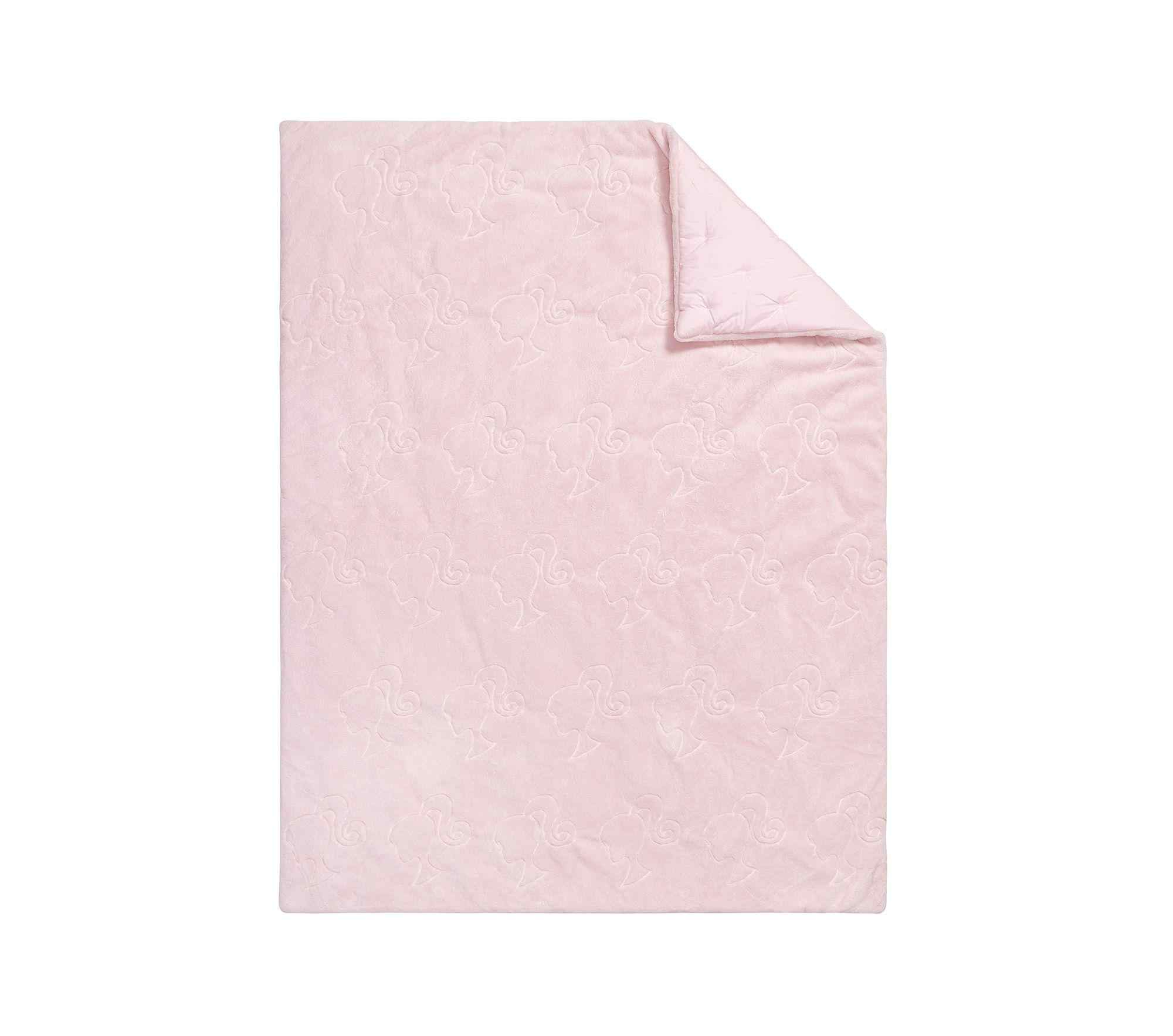 Barbie™ Faux Fur Comforter & Shams