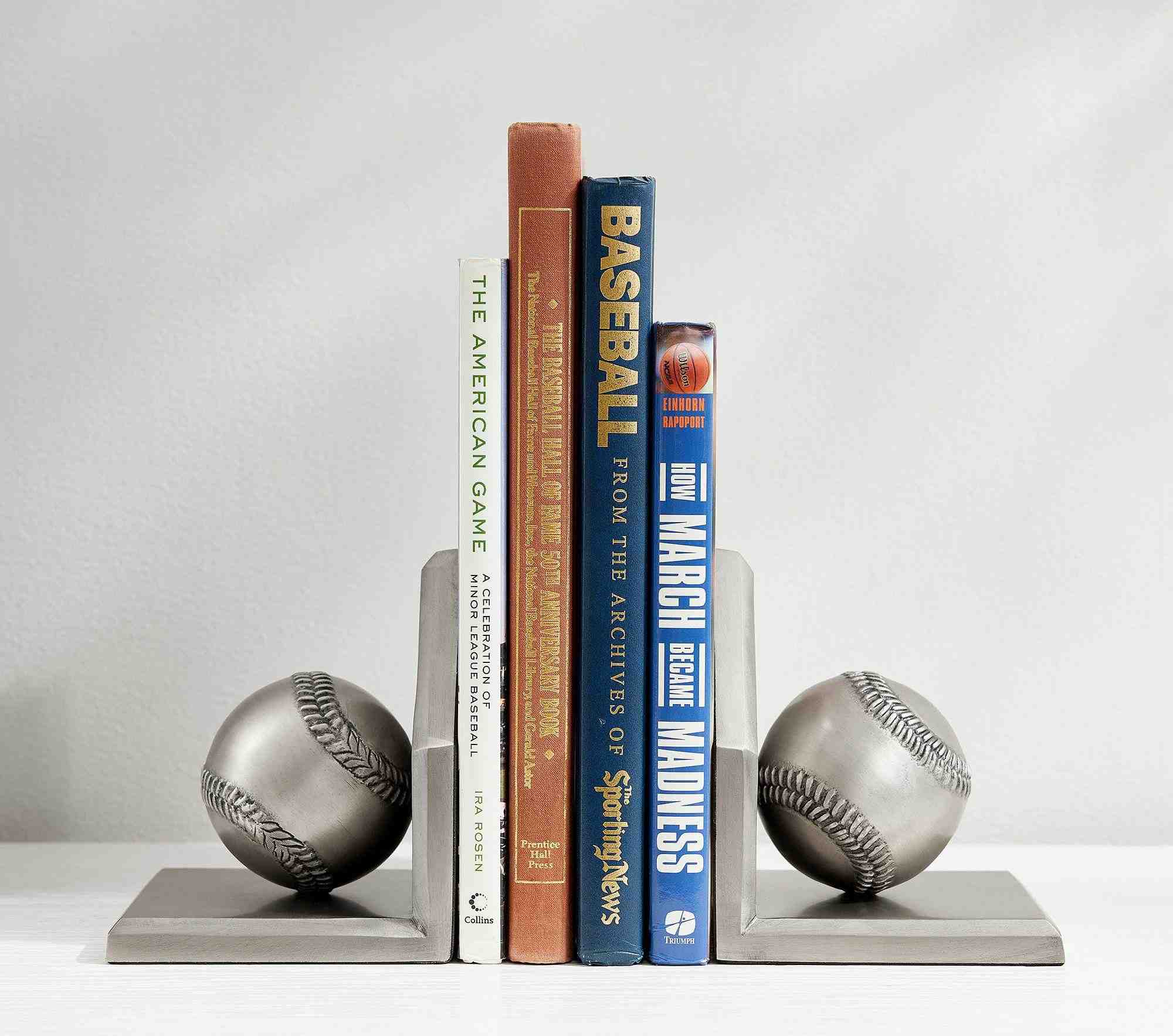 Baseball Bookends