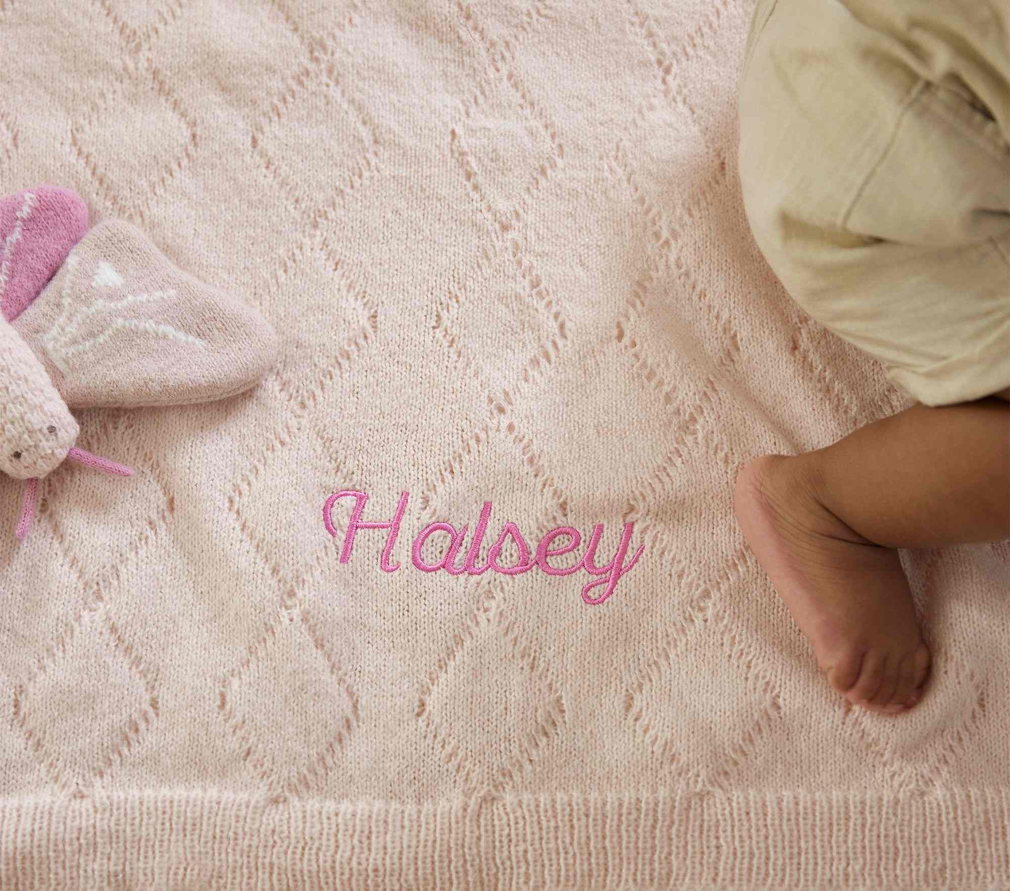 Wildflower Butterfly Baby Blanket & Rattle Gift Set