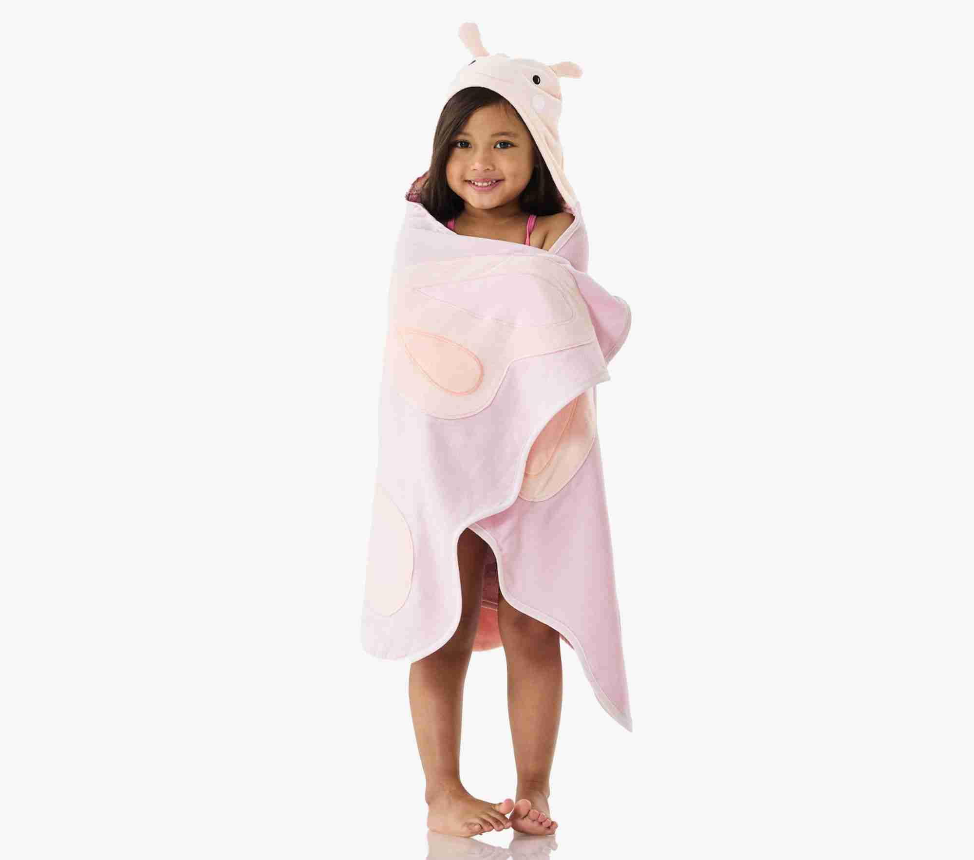 Butterfly Kid Bath Wrap