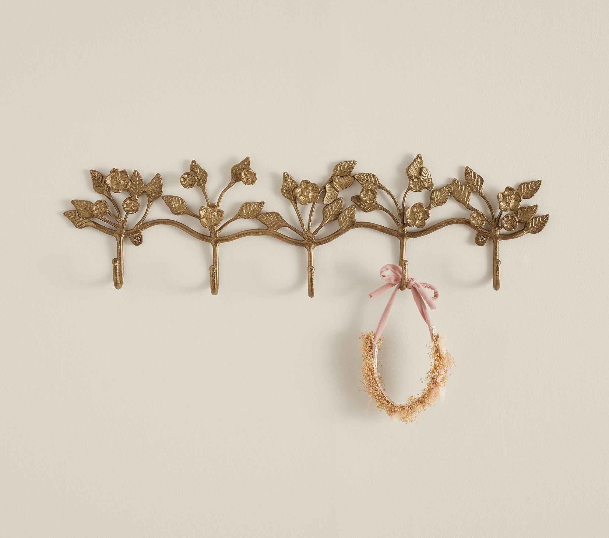 Cast Brass Hook Racks