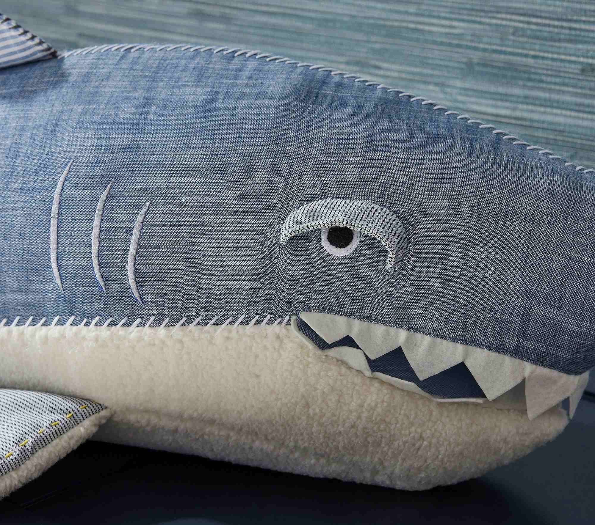 Chambray Shark Plush