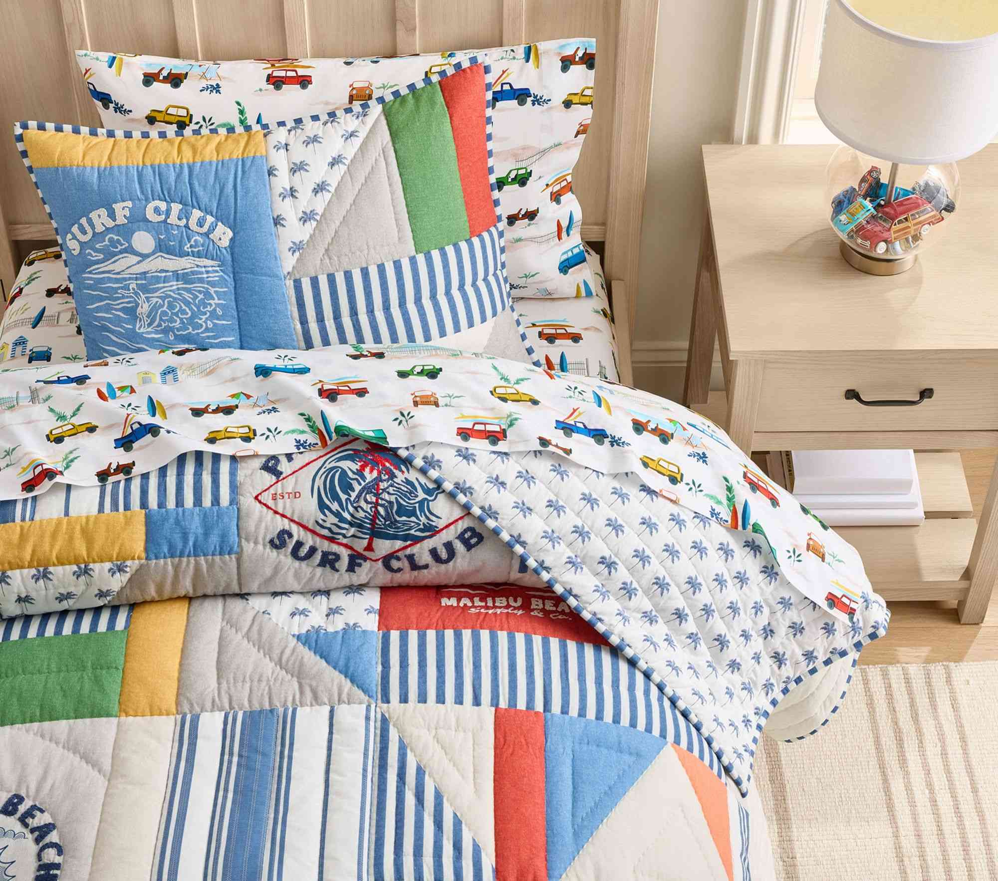 Pottery Barn Kids | Chase Surf Quilt & Shams