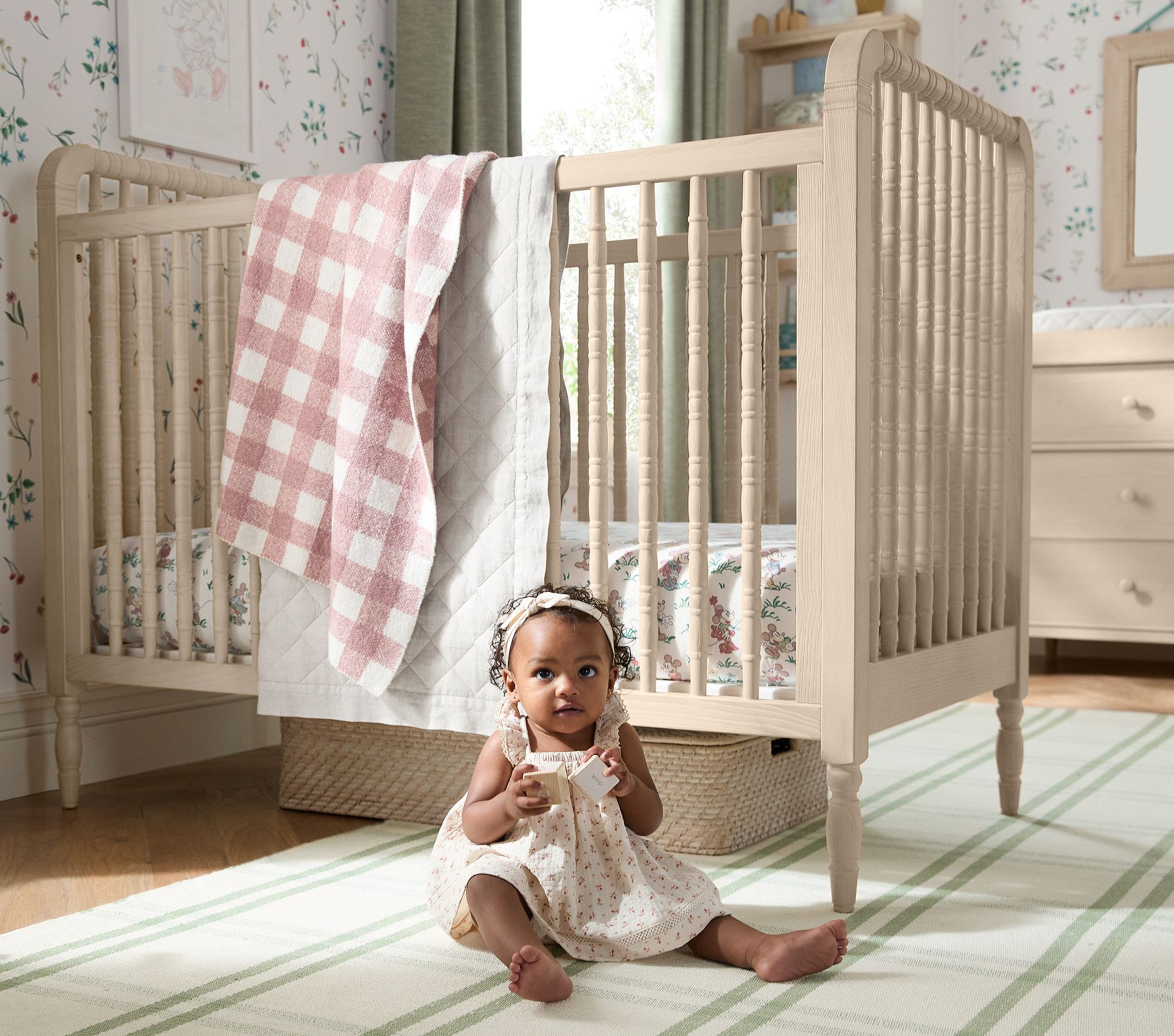 Cozy Buffalo Check Baby Blanket