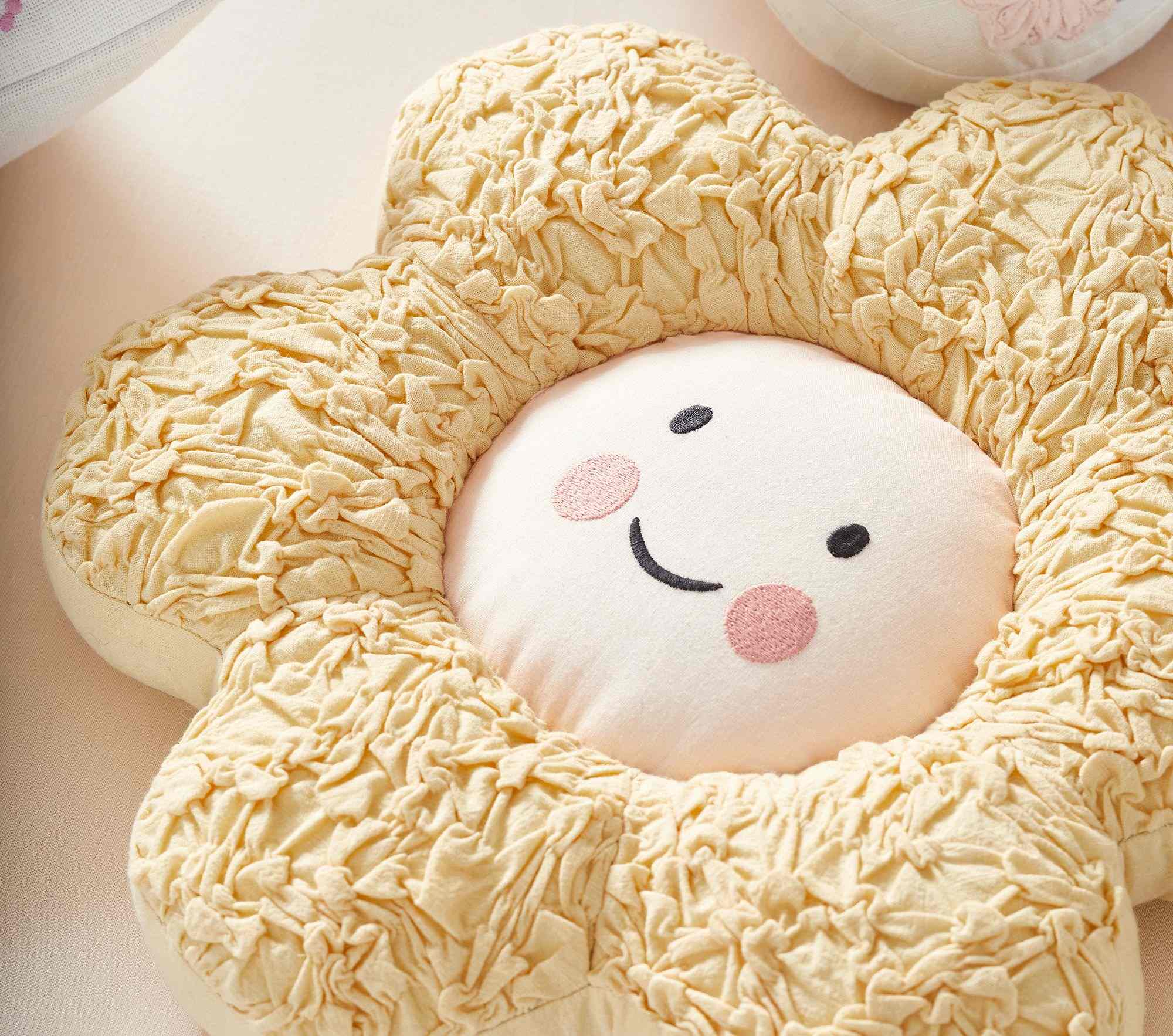 Daisy Face Pillow