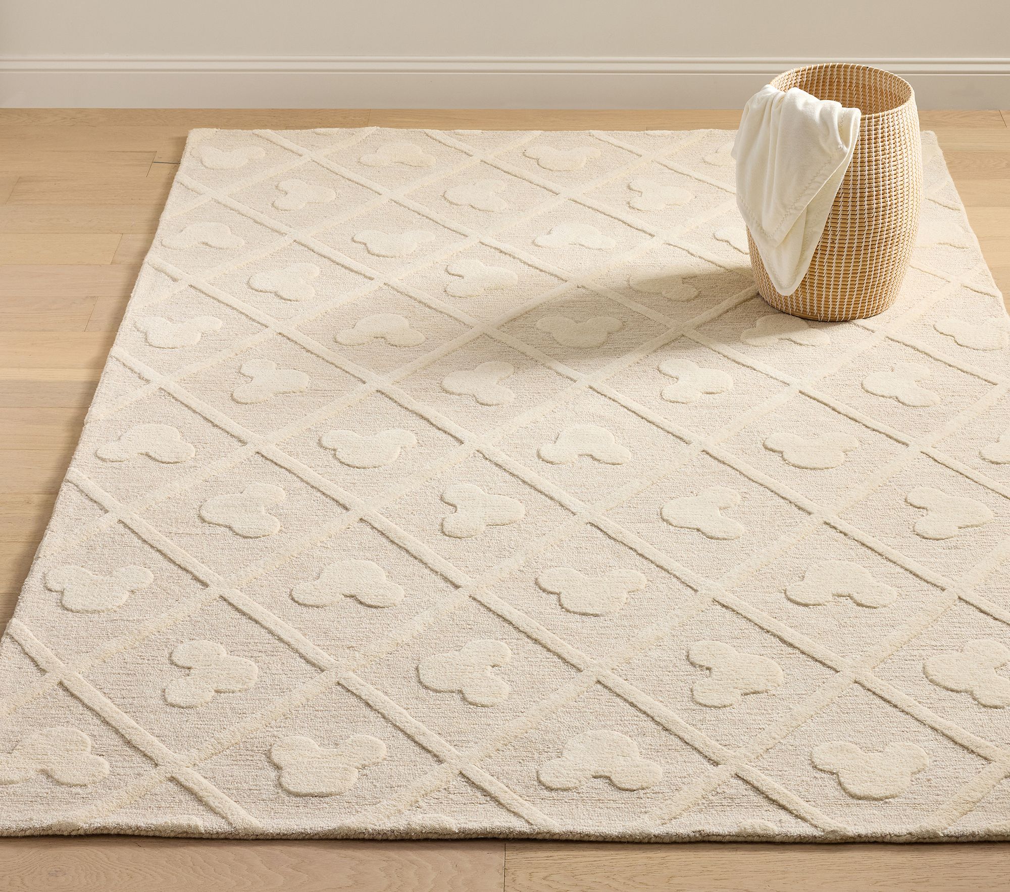 Disney Mickey Mouse Lattice Rug