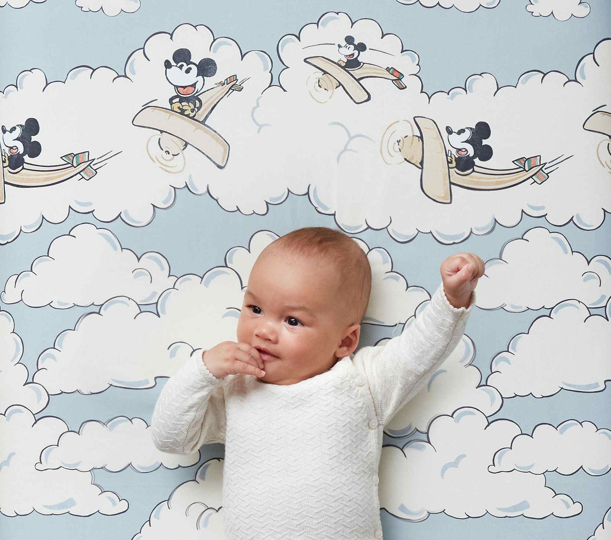 Disney Home x Sanderson Mickey Mouse Organic Swaddle Set