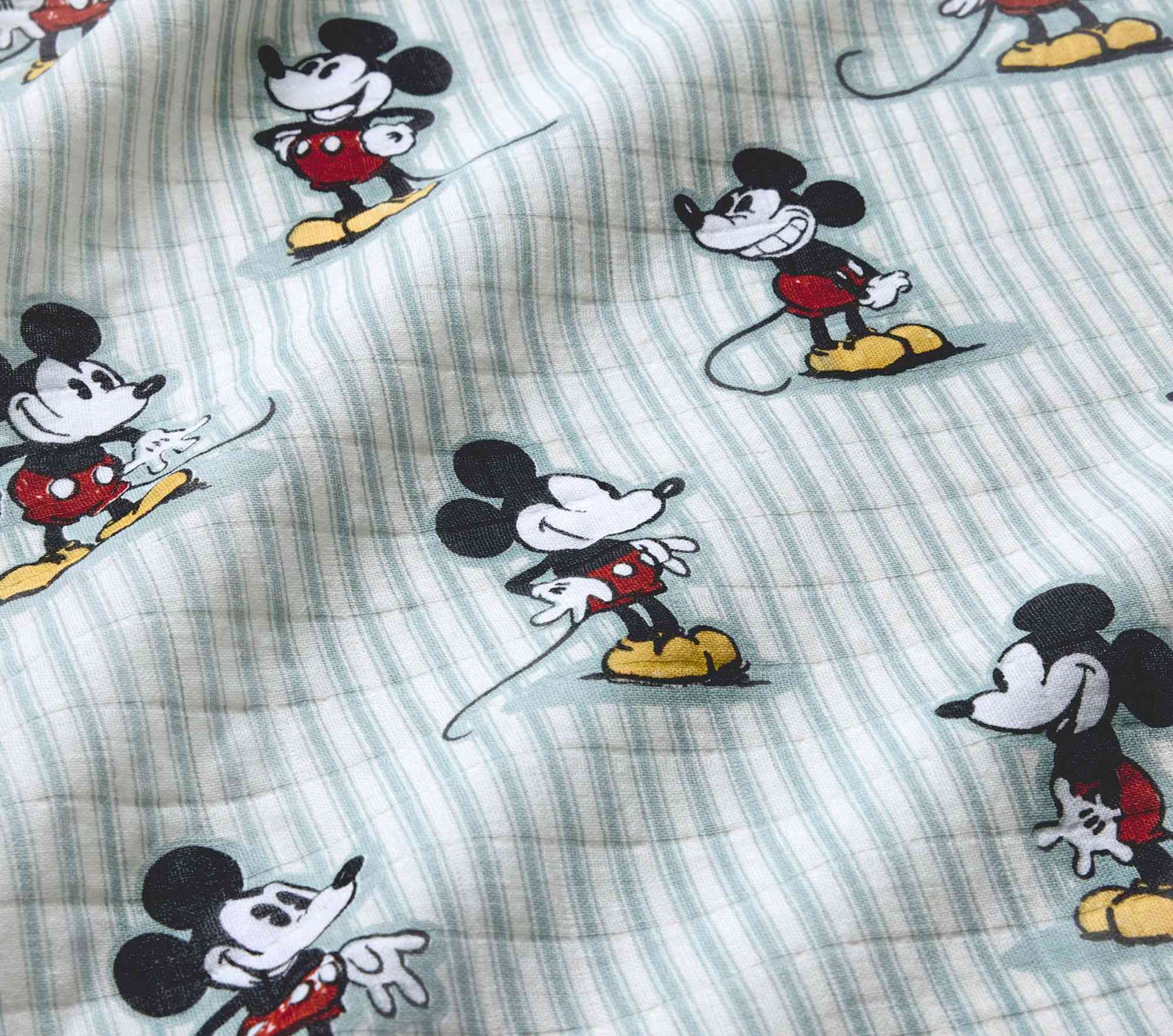 Disney Home x Sanderson Mickey Mouse Organic Swaddle Set