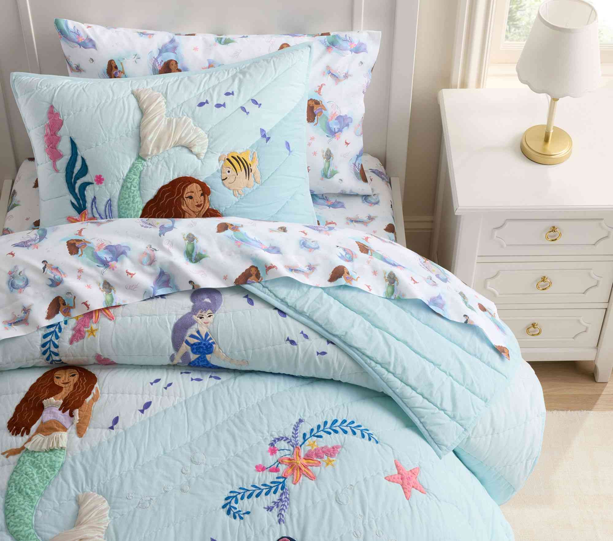 Disney The Little Mermaid Quilt & Shams