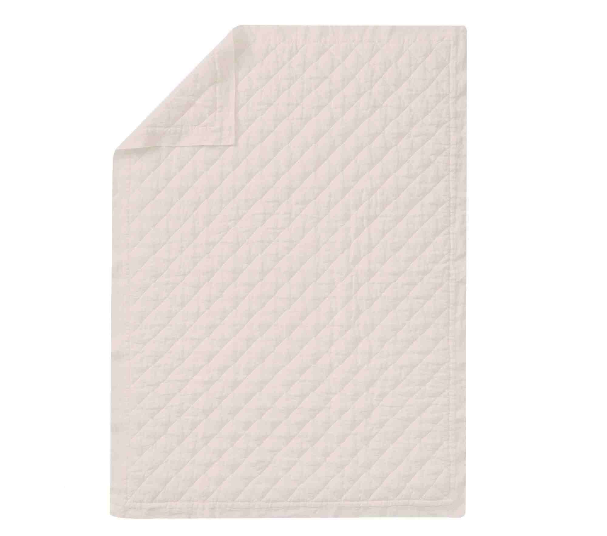 European Linen Baby Quilt