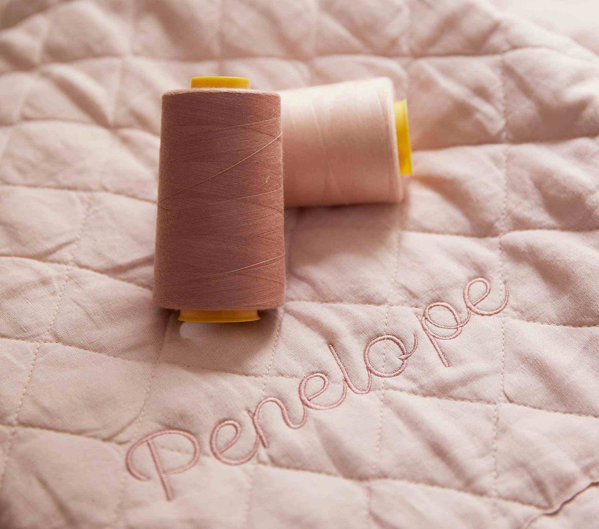 European Linen Baby Quilt