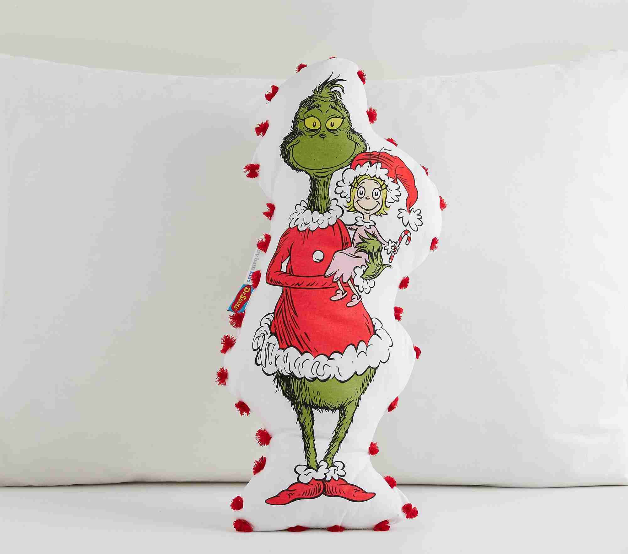 Dr. Seuss's The Grinchâ„¢ Pom-Pom Pillow