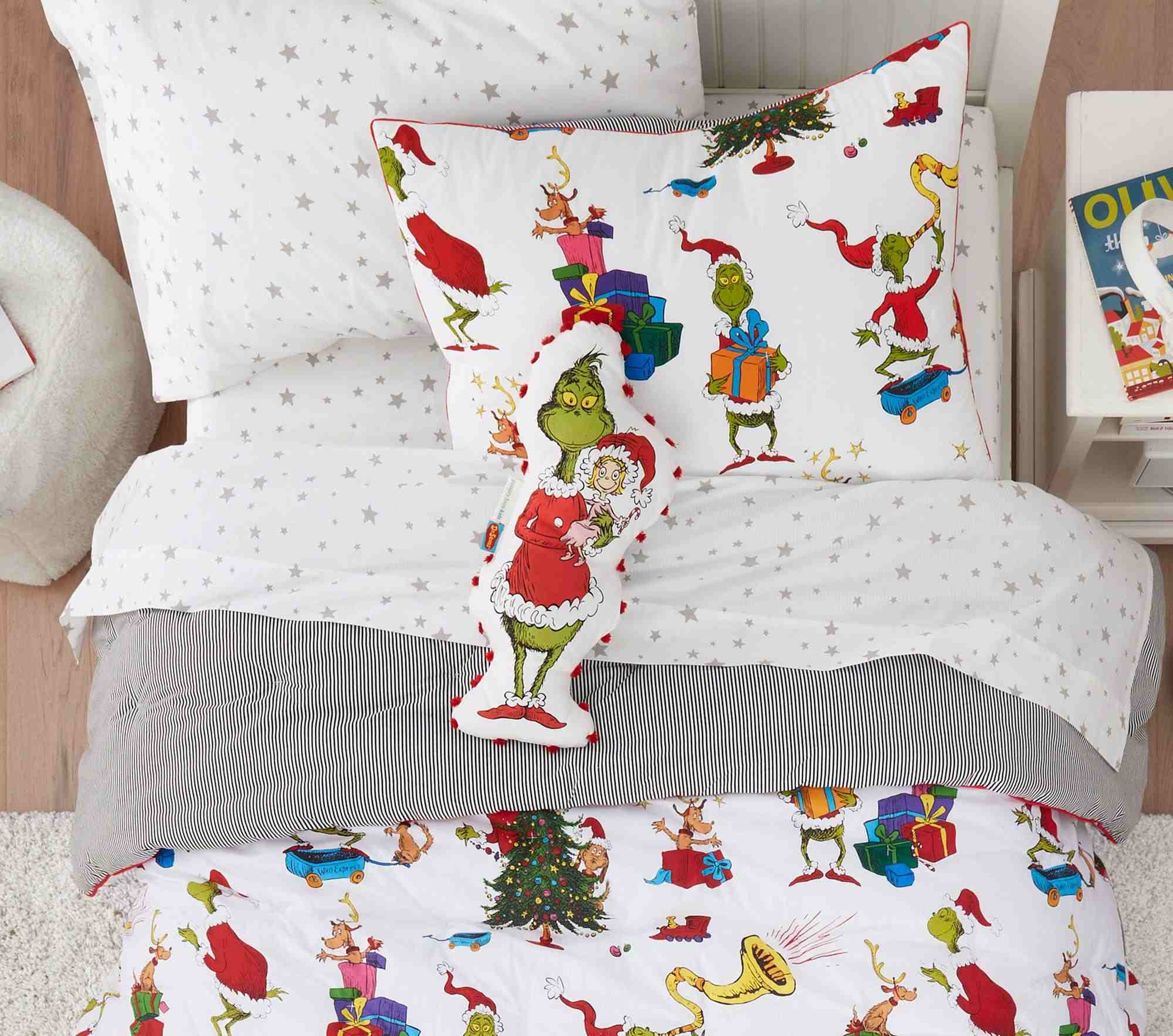 Dr. Seuss's The Grinchâ„¢ Pom-Pom Pillow