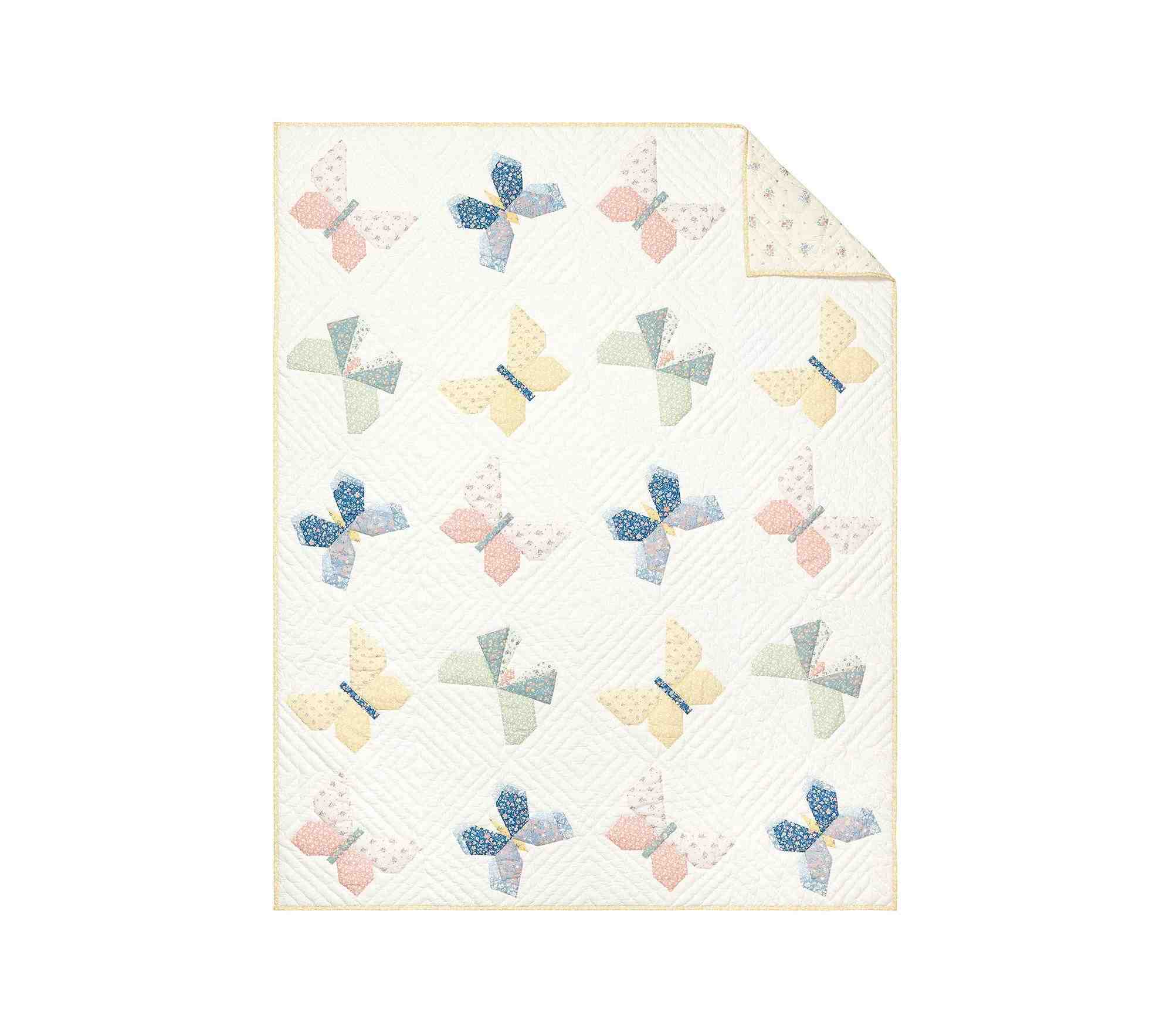 Heritage Butterfly Quilt & Shams