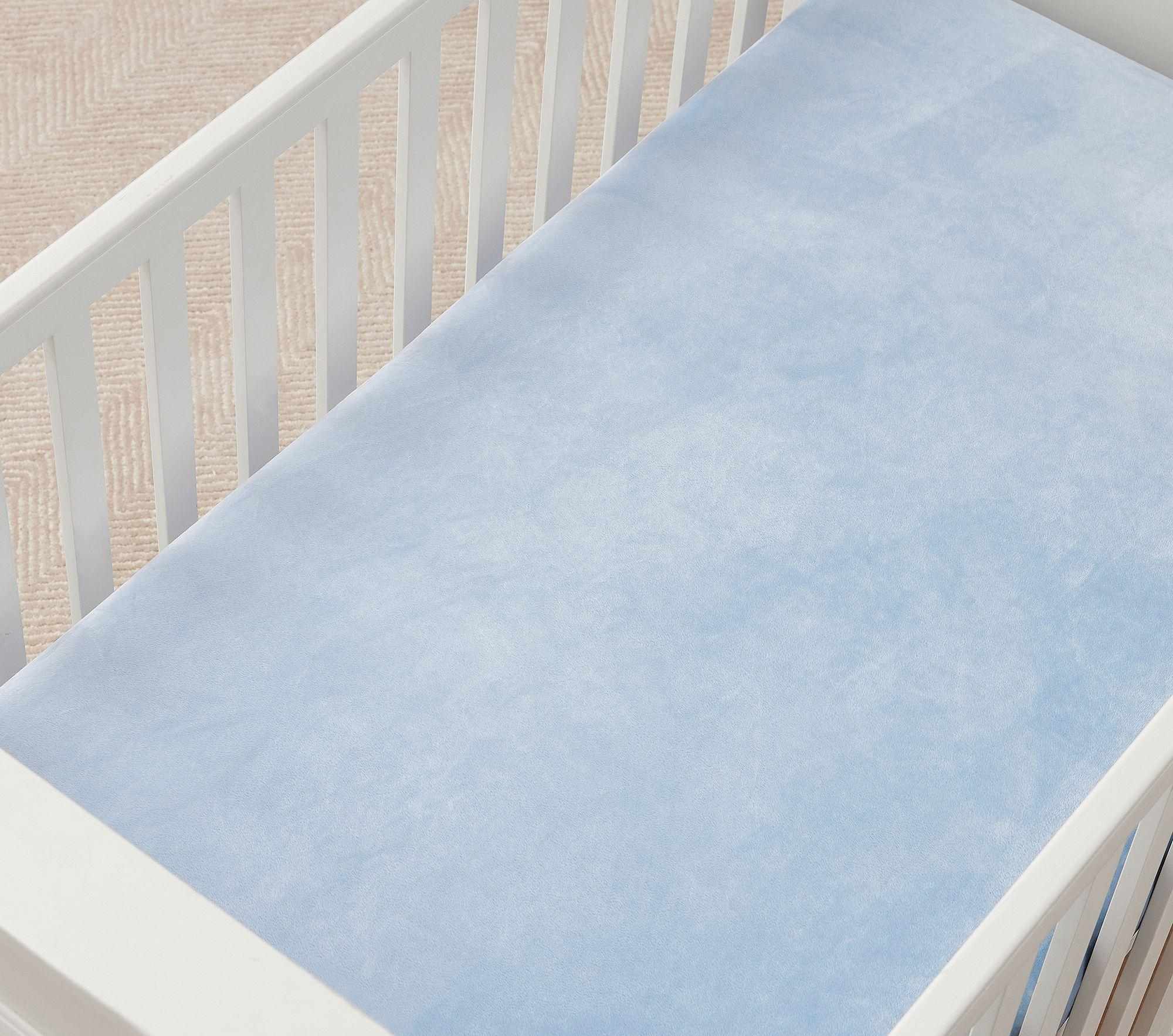 Luxe Chamois Crib Fitted Sheet