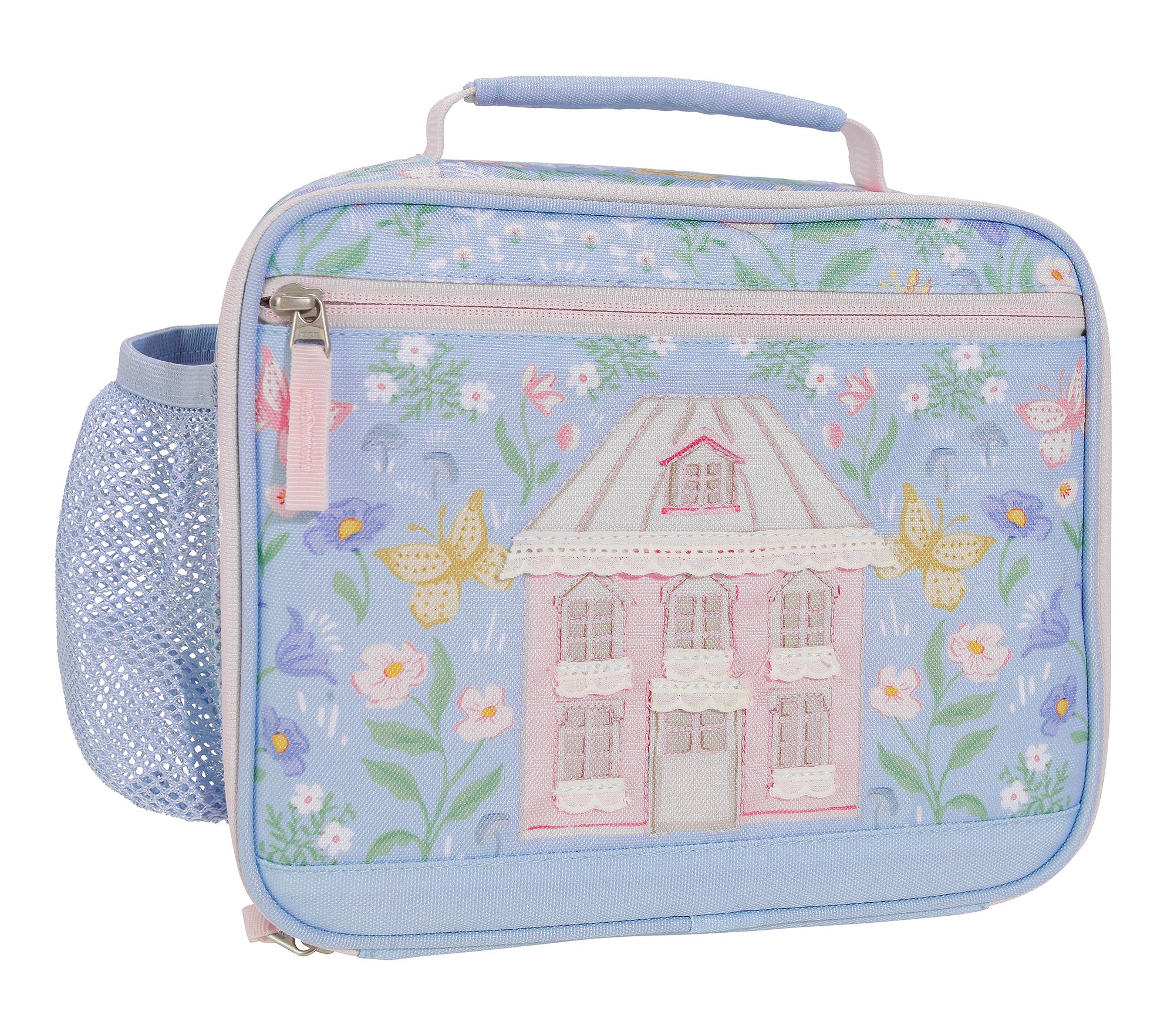 Mackenzie Blue Floral Dollhouse Lunch Box