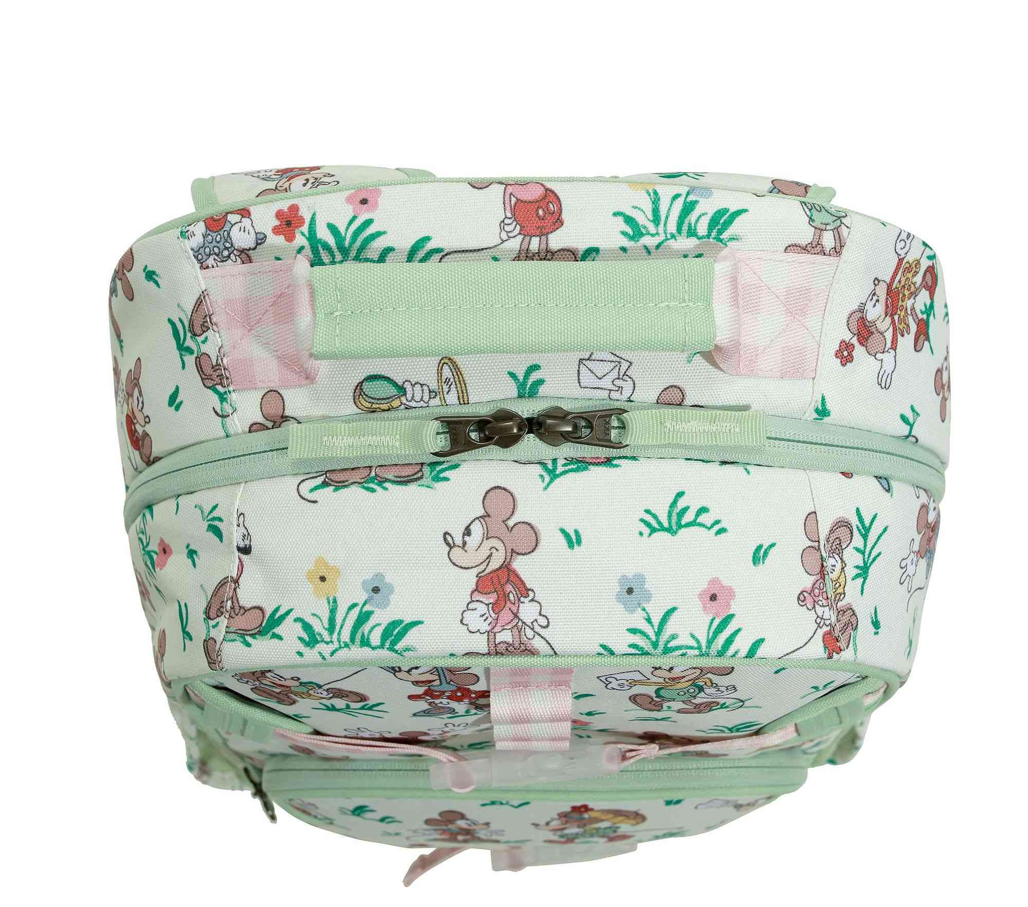 Mackenzie Disney Home x Sanderson Floral Mickey & Minnie Mouse Backpack