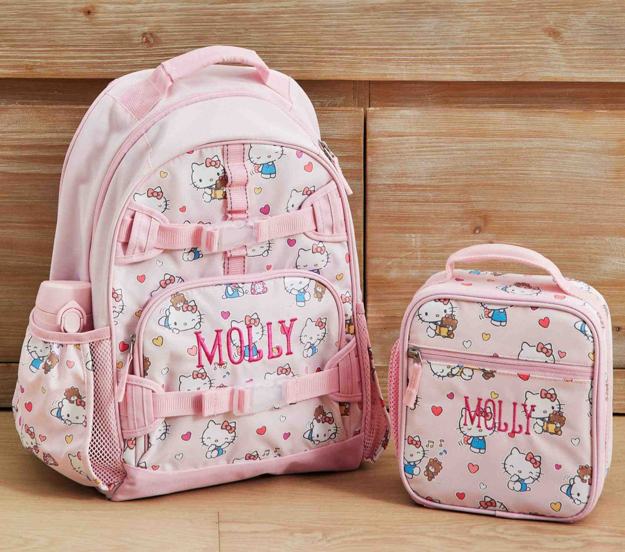 Mackenzie Hello Kitty® Hearts Glow-in-the-Dark Backpacks