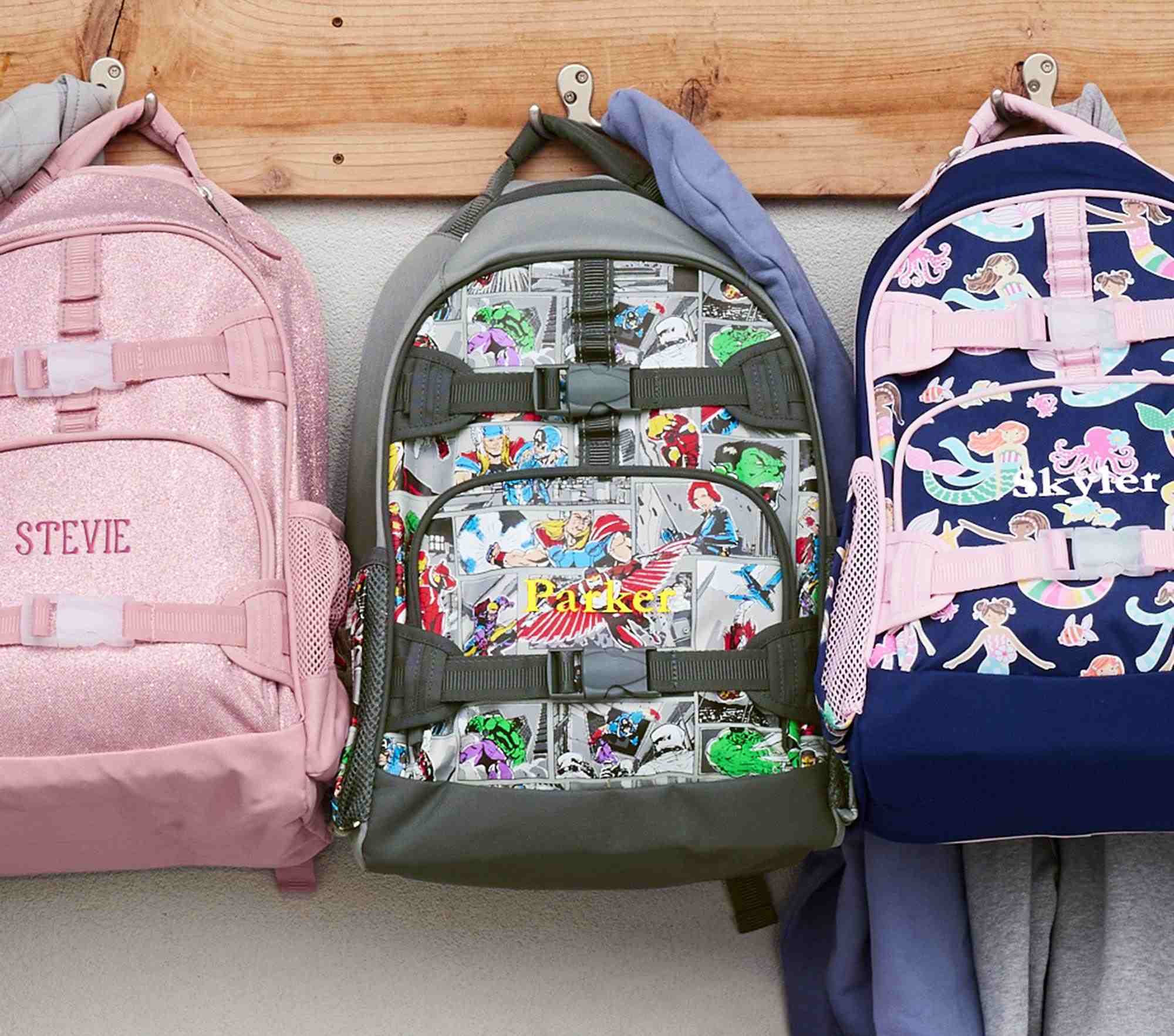 Mackenzie Marvel Comics Glow-in-the-Dark Backpacks