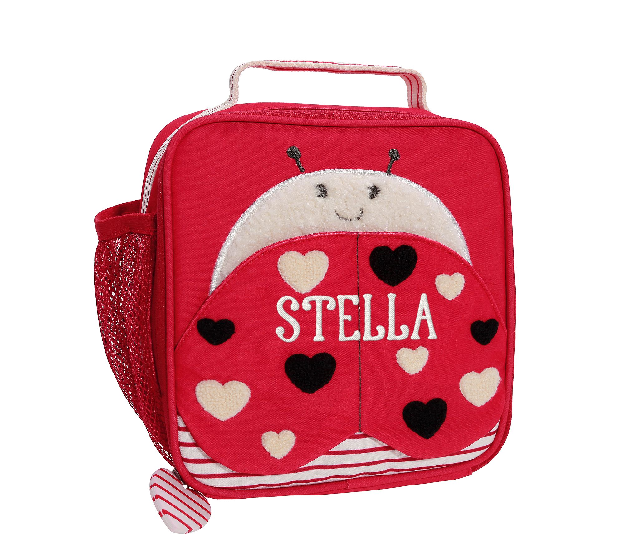Mackenzie Red Ladybug Critter Lunch Box