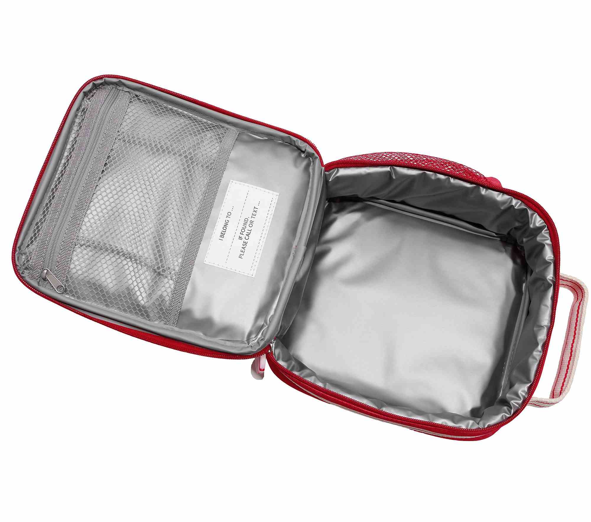 Mackenzie Red Ladybug Critter Lunch Box