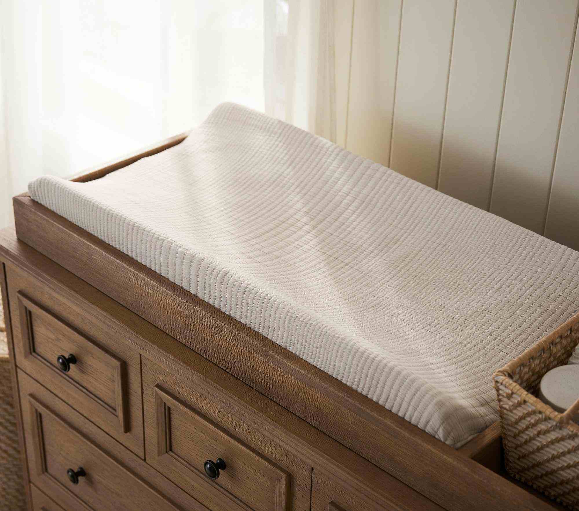 Pottery Barn Kids | west elm x pbk Organic Matelasse Changing Pad Cover
