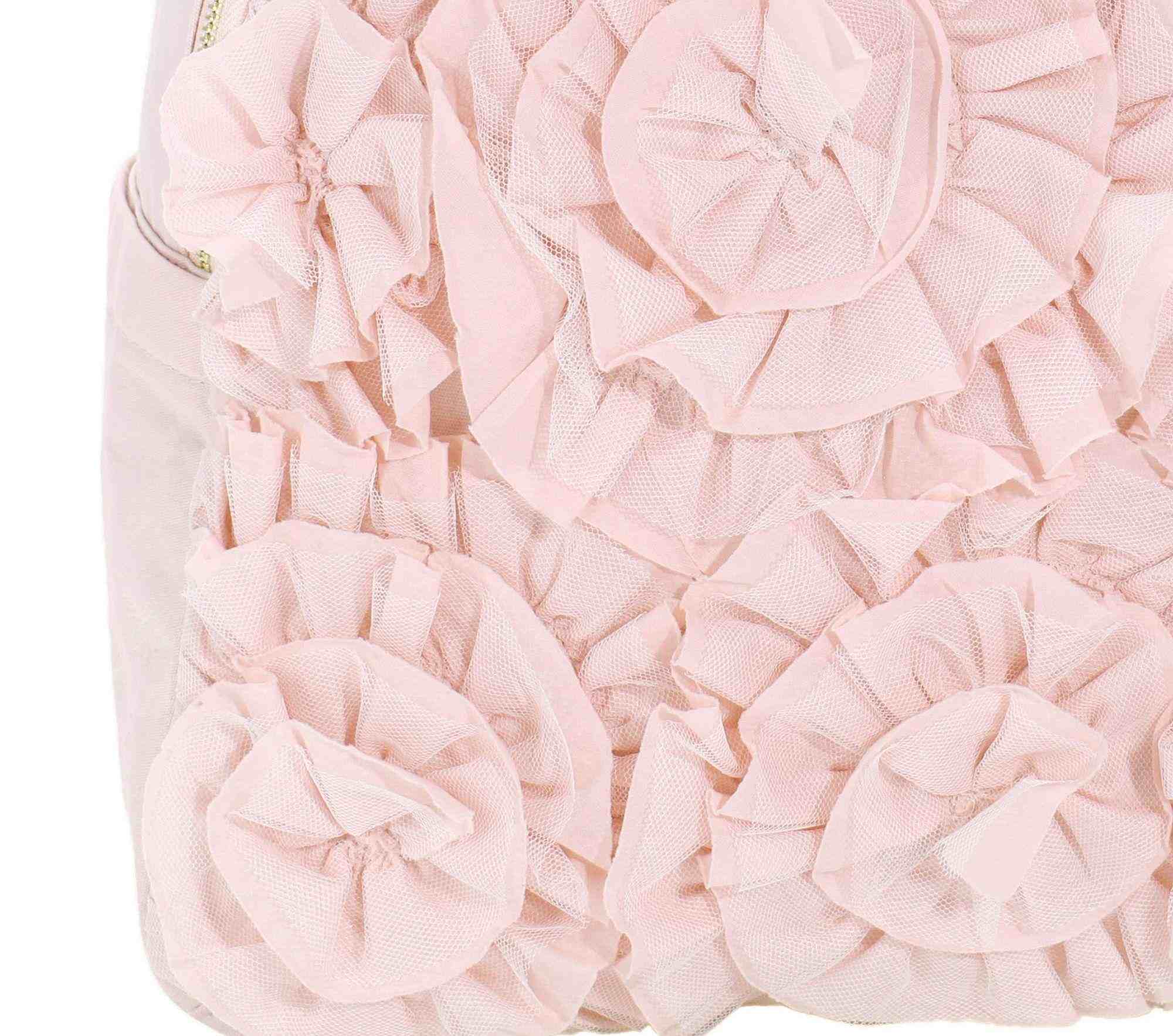 Monique Lhuillier Blush Rosette Backpacks