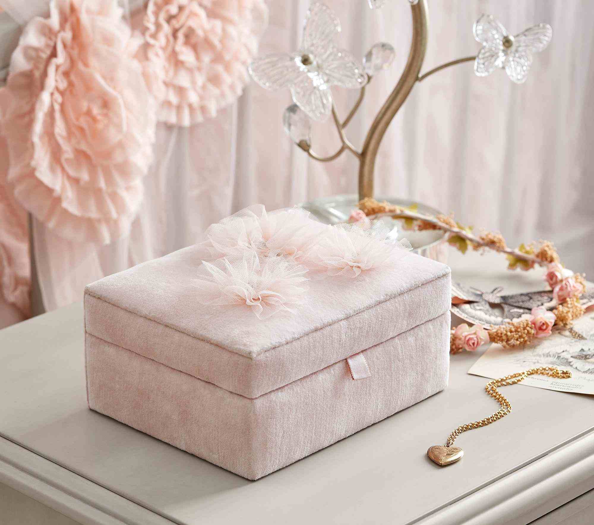 Monique Lhuillier Rosette Jewelry Box