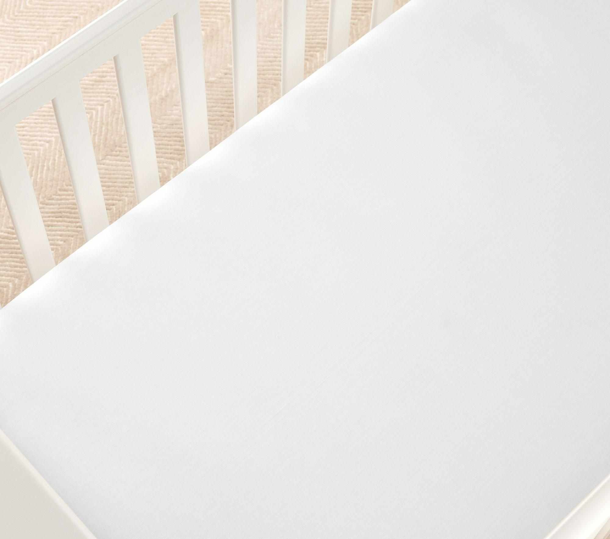Super Soft Organic Sateen Crib Fitted Sheet