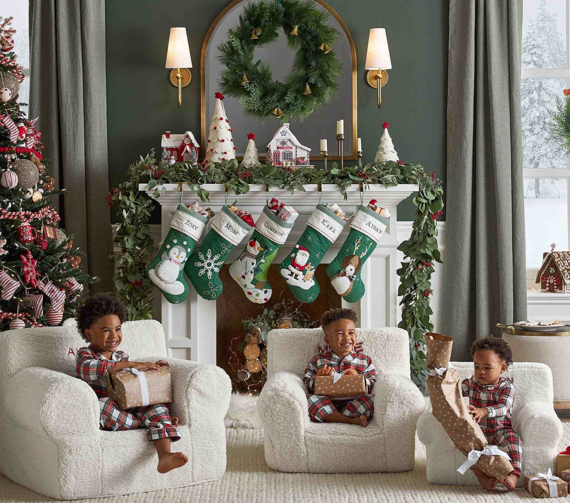 Quilted Christmas Stocking Collection