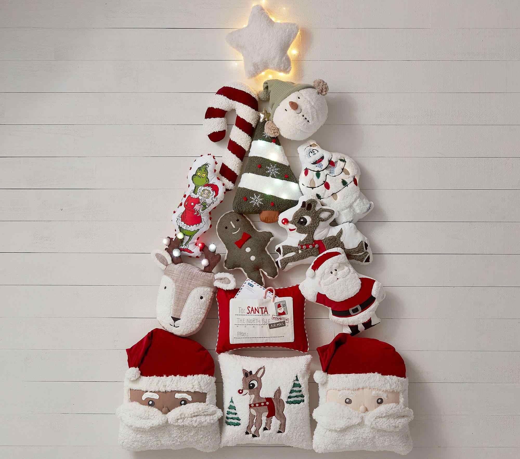 Shaped Santa Pillow