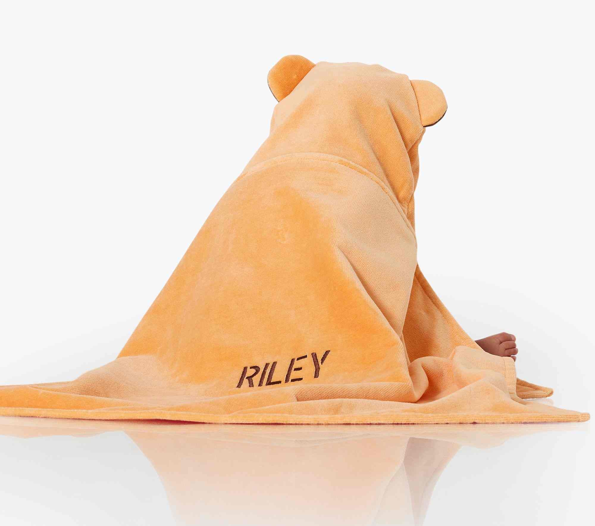 Tiger Baby Hooded Towel