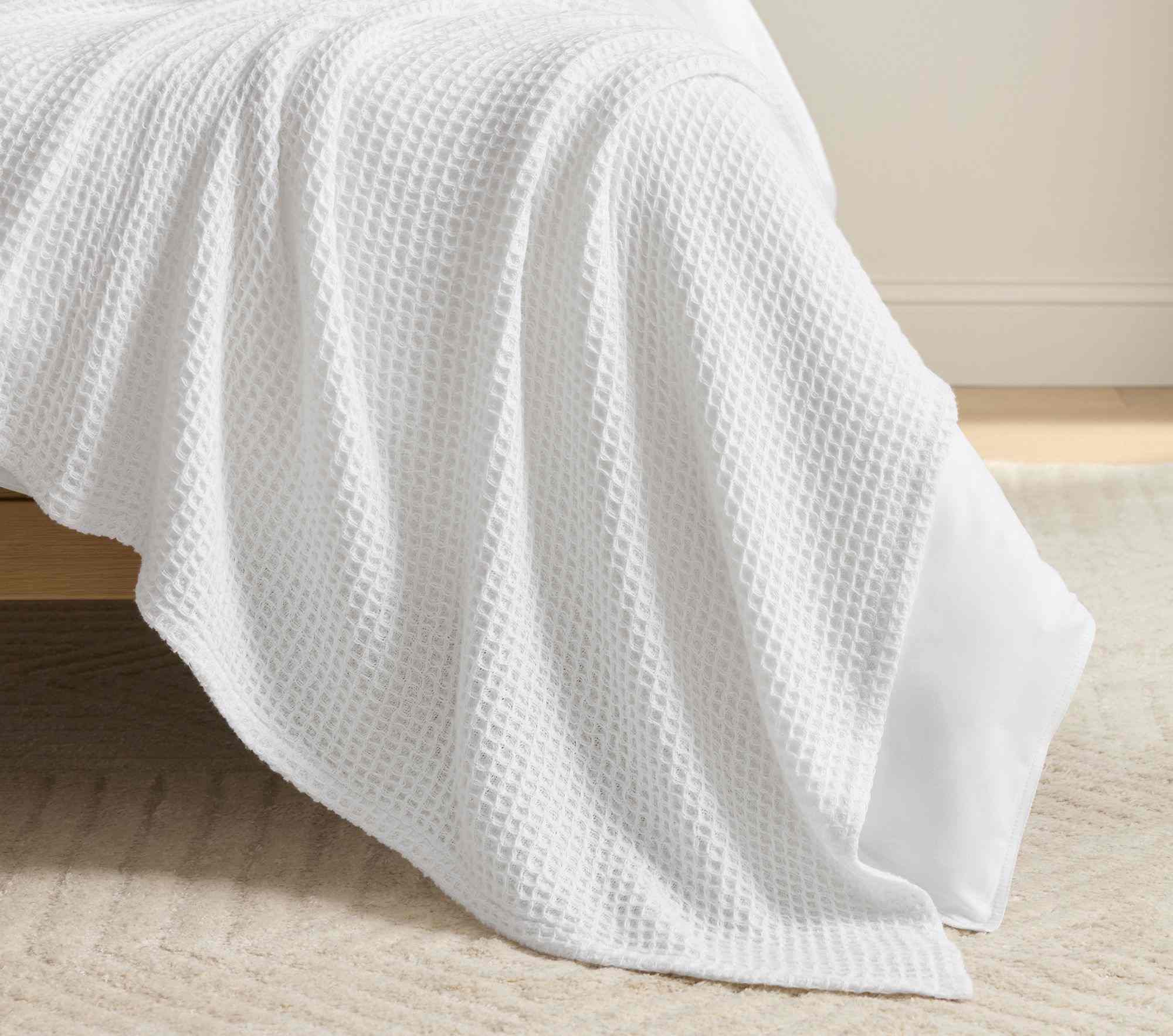 Pottery Barn Kids | Waffle Weave Bed Blanket