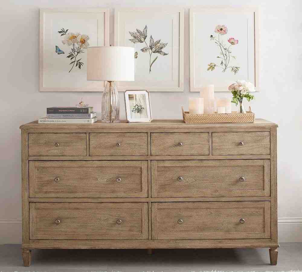 Sausalito 8-Drawer Wide Dresser