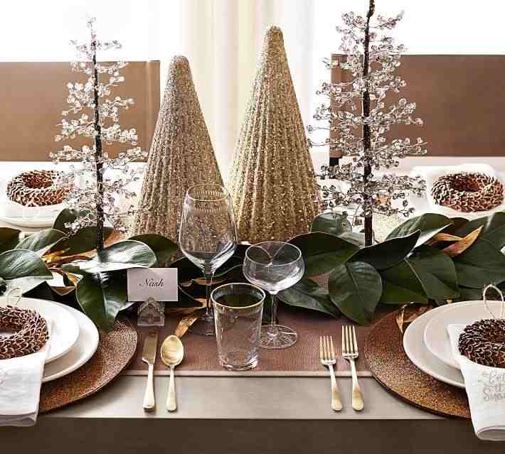 Etched Gold Rim Wine Glasses, Set of 4