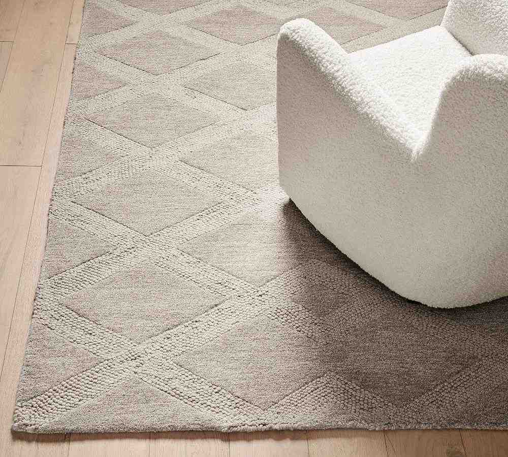 Chase Textured Hand Tufted Wool Rug