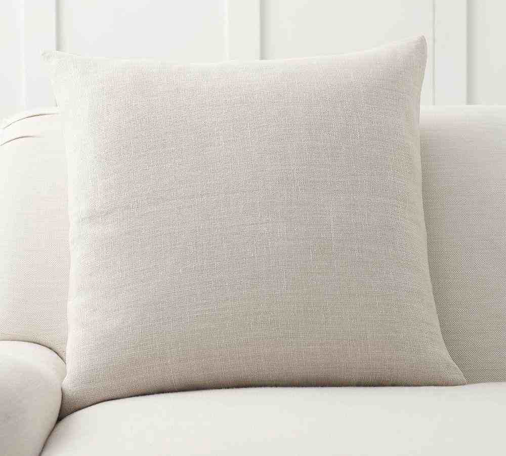 Belgian Linen Pillow Cover, 24 x 24"