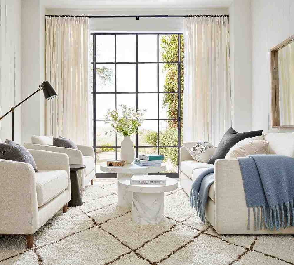 Bahari Handcrafted Easy Care Rug, 8' x 10', Ivory Multi