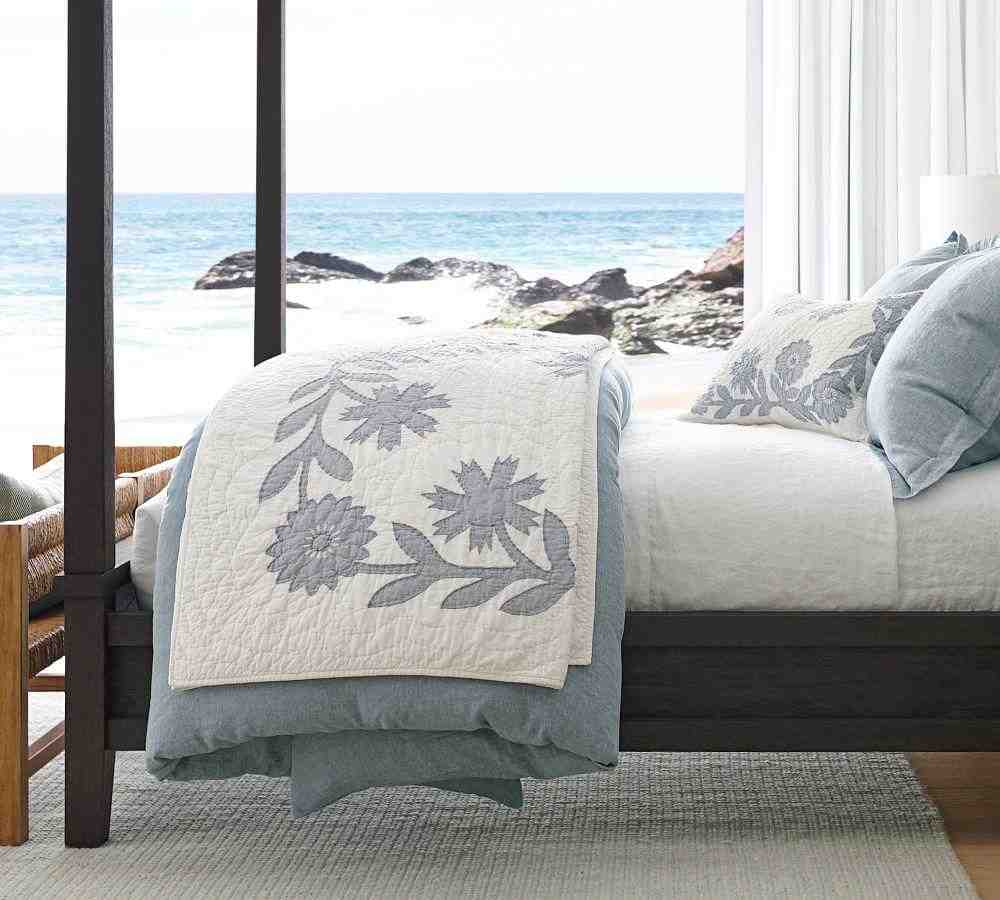 Lilo Handcrafted Cotton Quilt & Shams