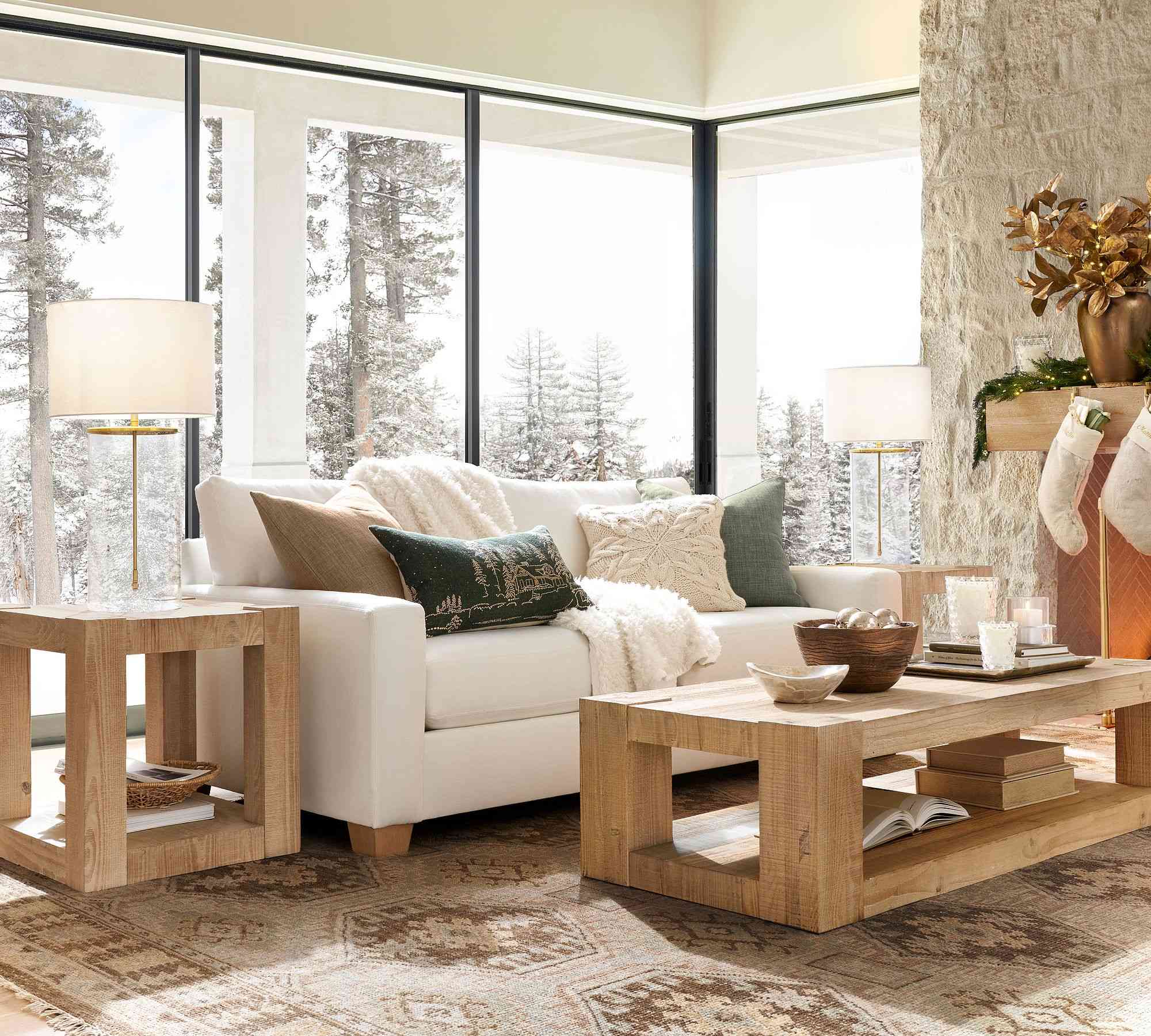 Rockport Reclaimed Wood Side Table (24")