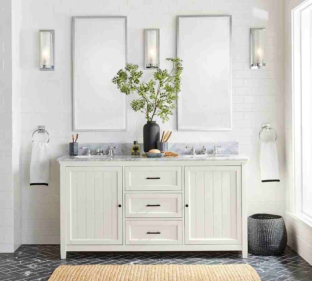 Black Handcrafted Marble Bathroom Accessories