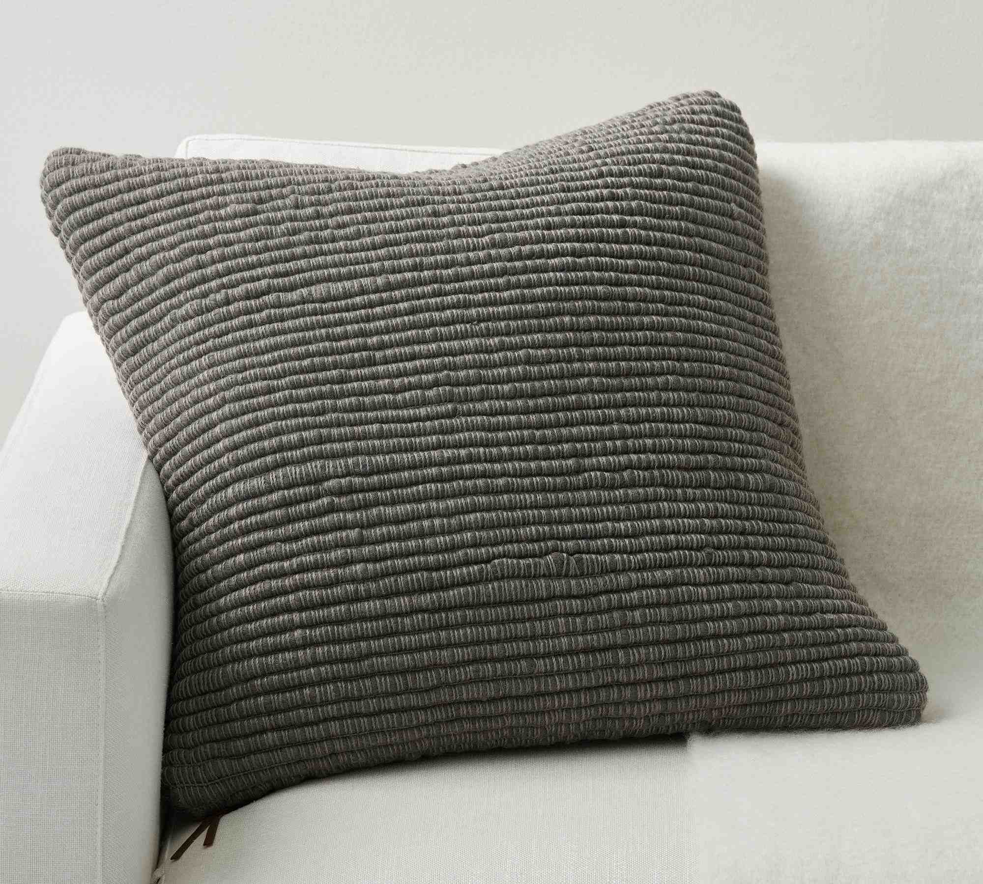 Rimbley Faille Pillow Cover, 24" x 24"