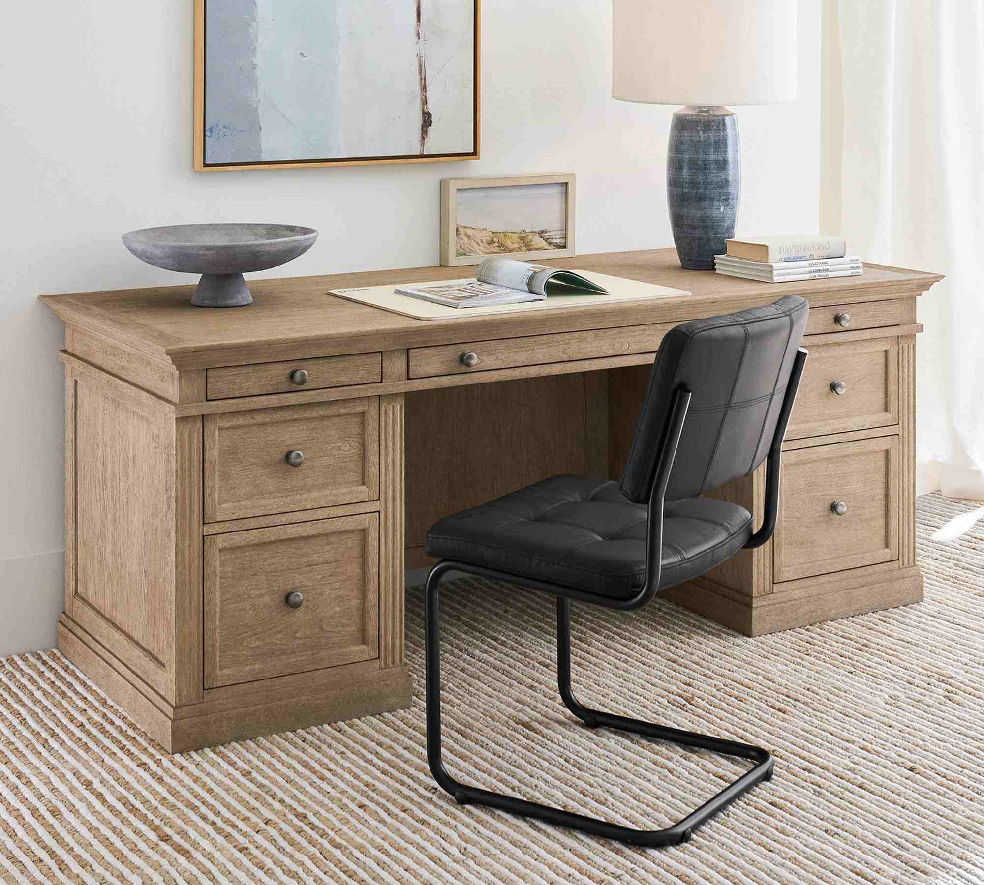 Pottery Barn | Livingston Executive Desk (75")
