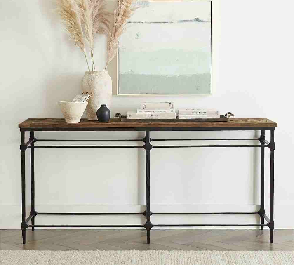 Parquet 71Inches Reclaimed Wood Console Table