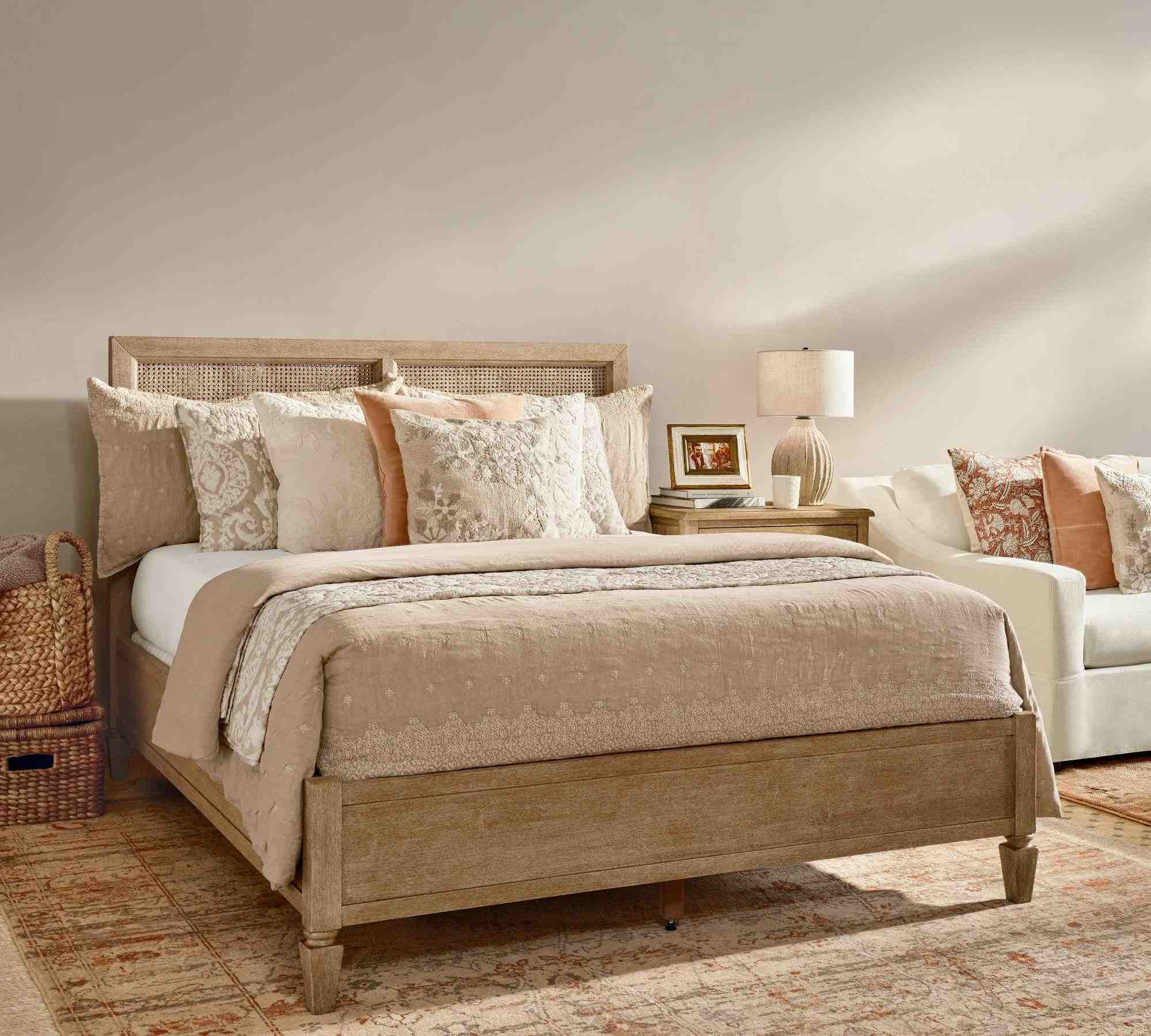 Deepika Embroidered Duvet Cover & Shams