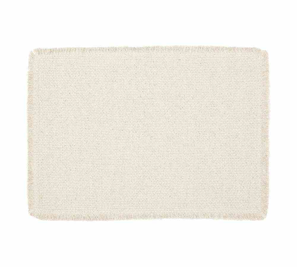 Mason Handwoven Cotton Fringe Placemats